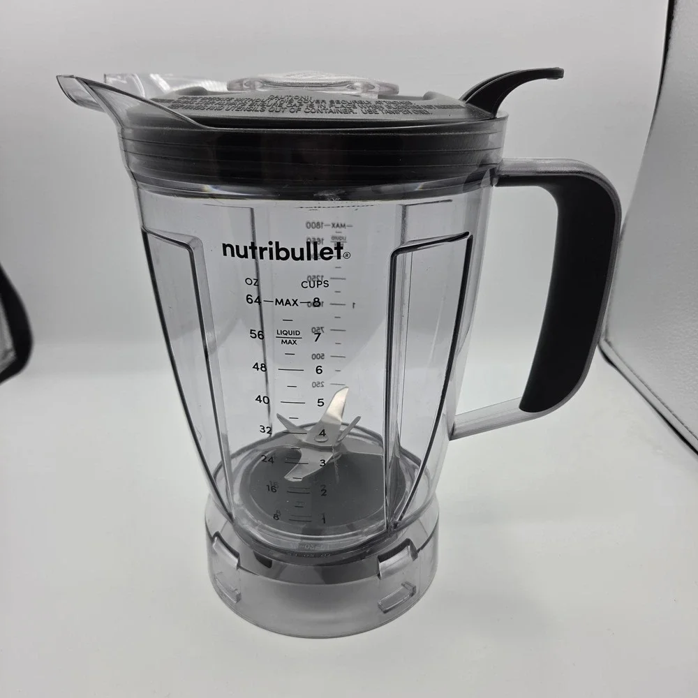 NutriBullet Blender Replacement 56oz 7-Cup Pitcher with Lid and Blade